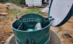 Септик БИОзон 50 - фото монтажа - 5