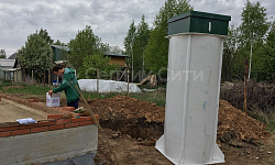 Септик Евробион-Элит 8 R Лонг - фото монтажа - 5
